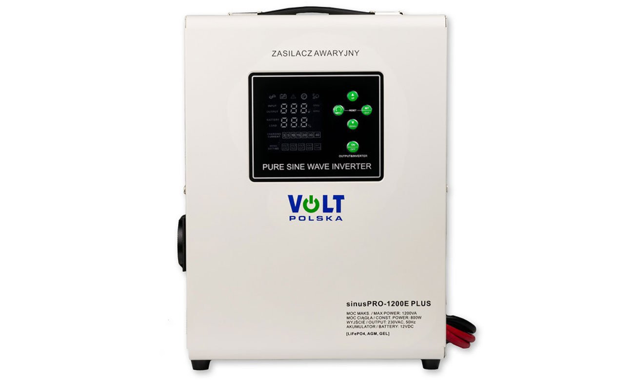 Zasilacz awaryjny VOLT SINUS PRO 1200 E PLUS 12/230V (800/1200W)