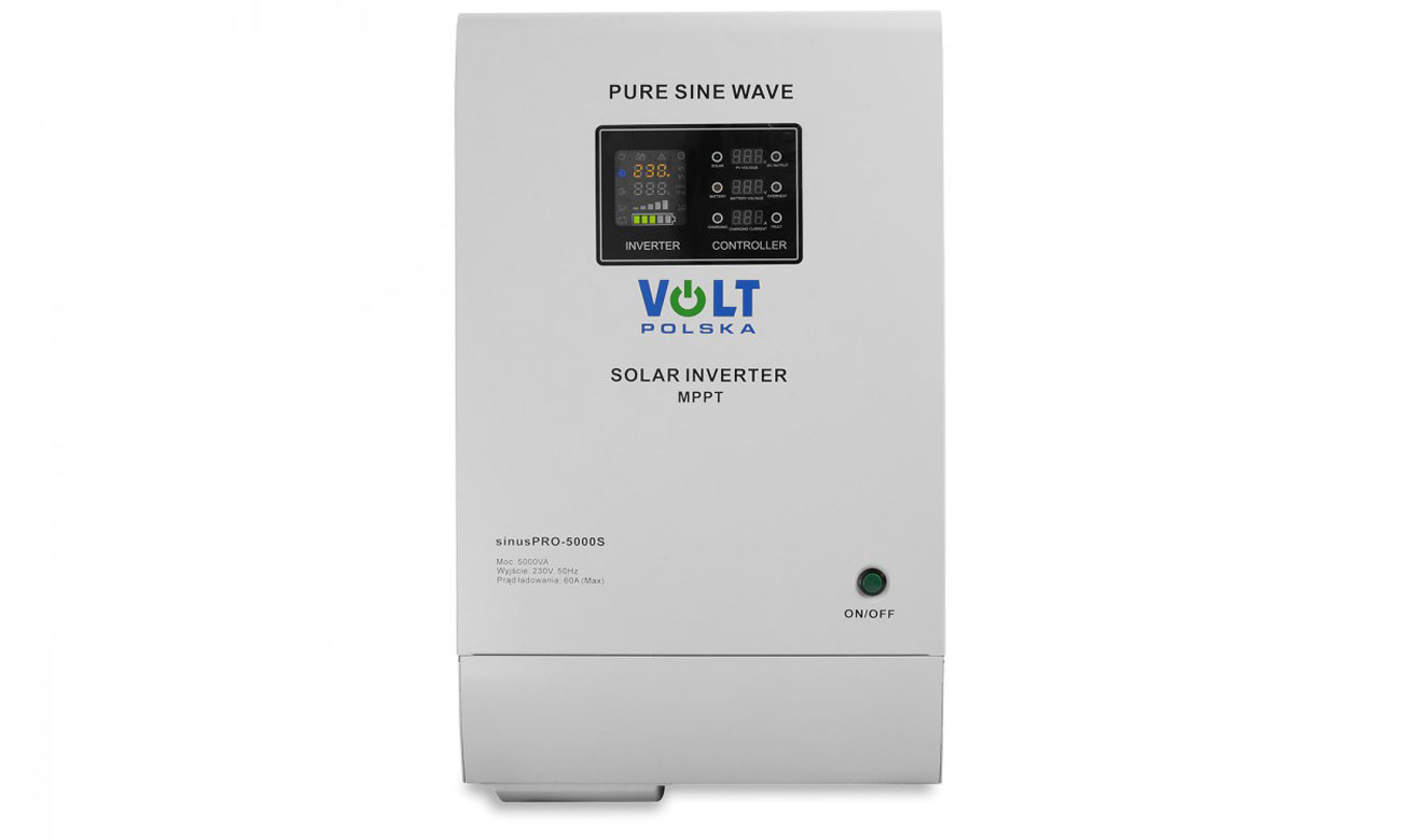 SINUS PRO 7000 S 48/230V (5000/7000W) + 80A MPPT (150V)