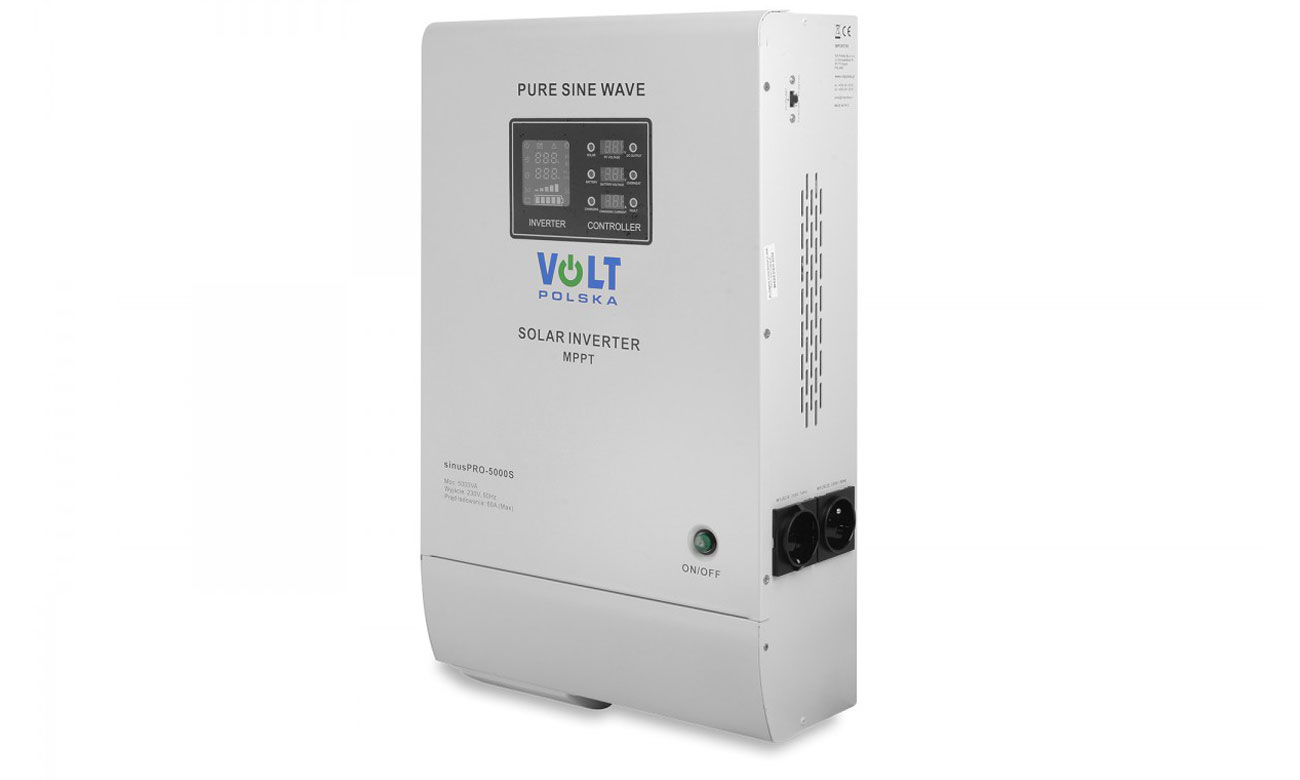SINUS PRO 5000 S 48/230V (3400/5000W) + 60A MPPT (100V)