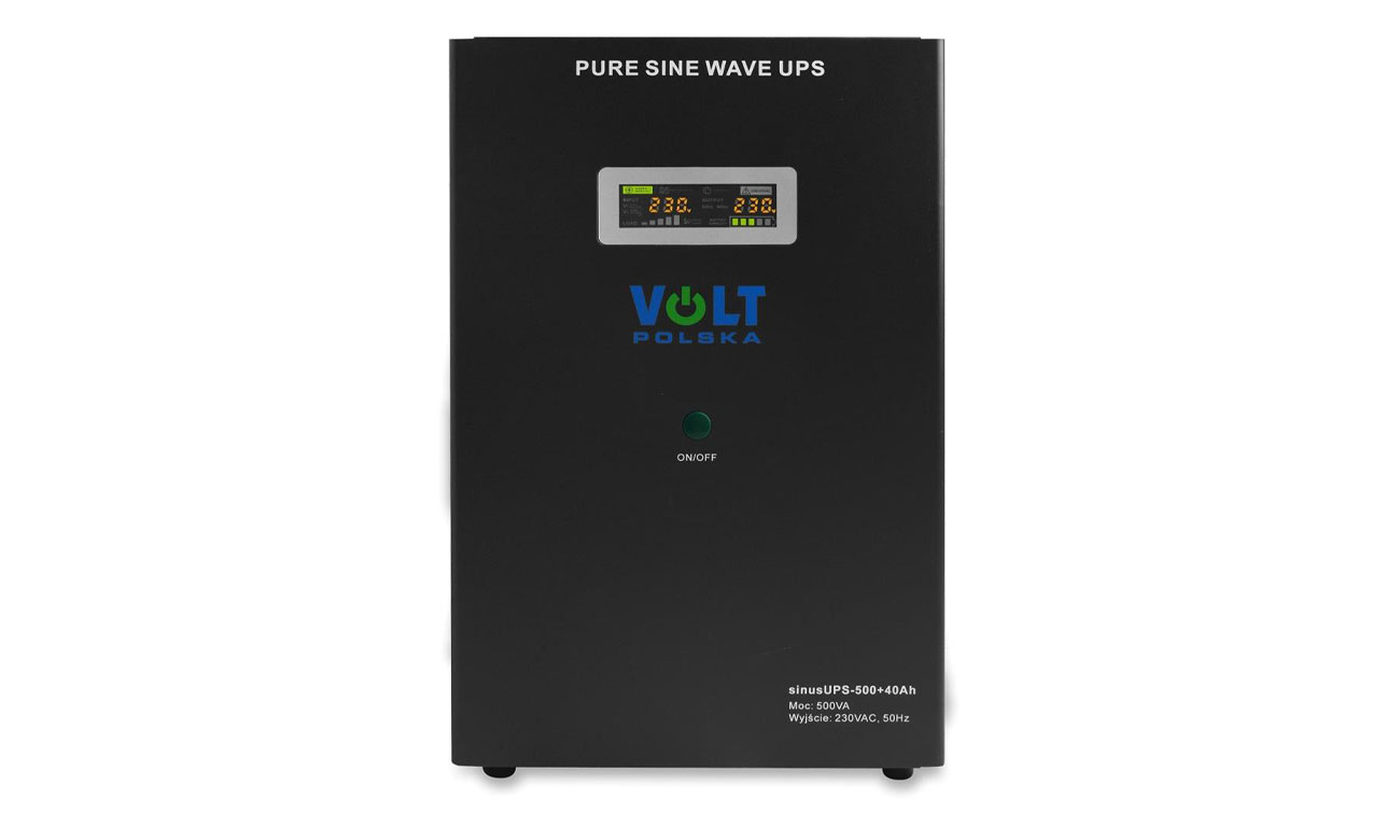 VOLT SINUS UPS 500 + 40Ah (300/500W)