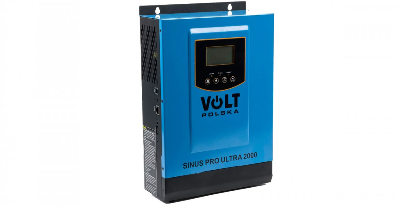 VOLT Inwerter Solarny SINUS PRO ULTRA 2000 12 230V 1000 2000W Falowniki Sklep Komputerowy