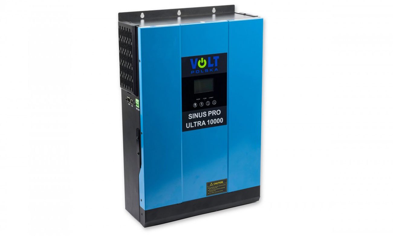 Inwerter solarny Volt SINUS PRO ULTRA widok z przodu pod kątem
