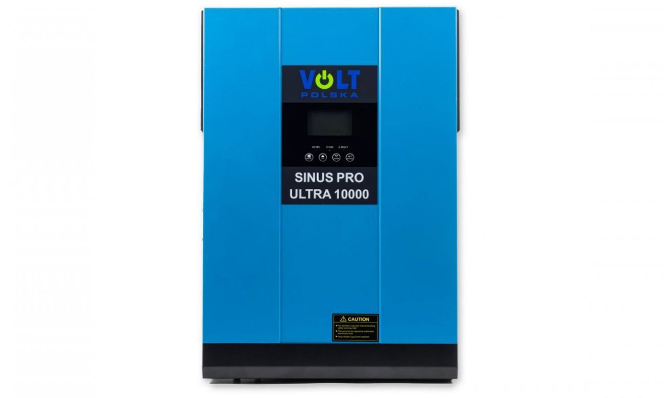 Inwerter solarny Volt SINUS PRO ULTRA widok z przodu