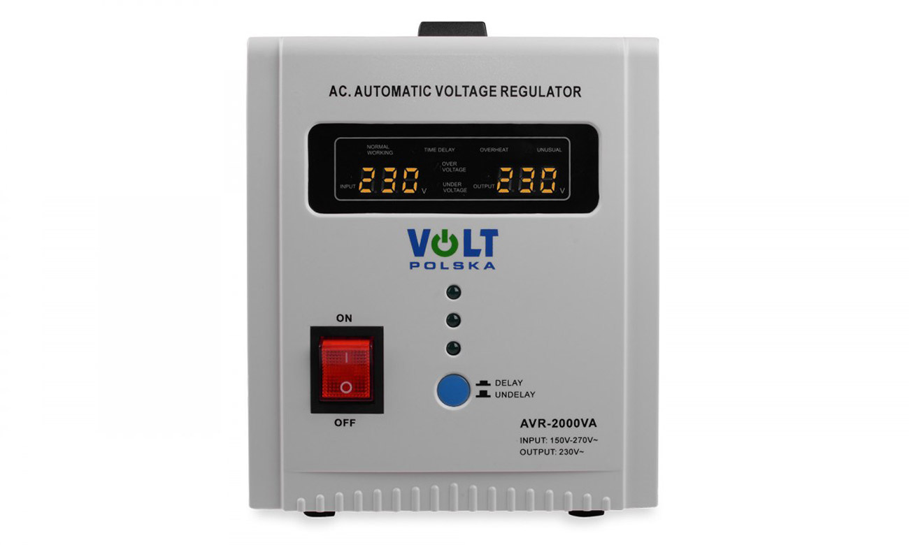 VOLT AVR 2000 widok z przodu