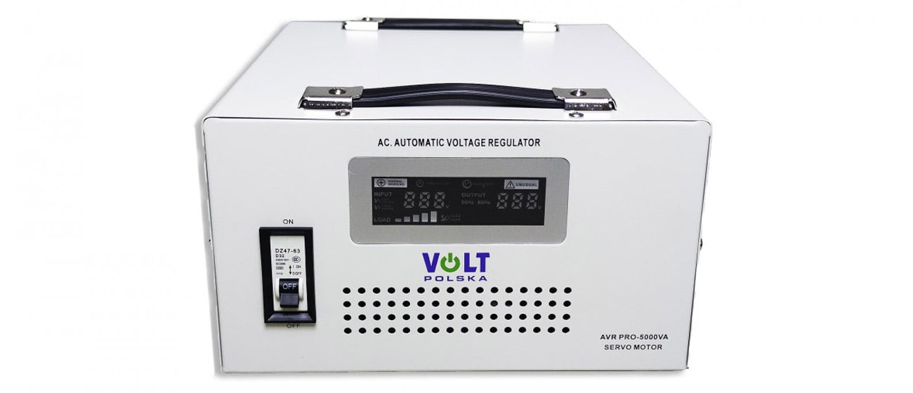 VOLT AVR PRO 5000 3% widok z przodu
