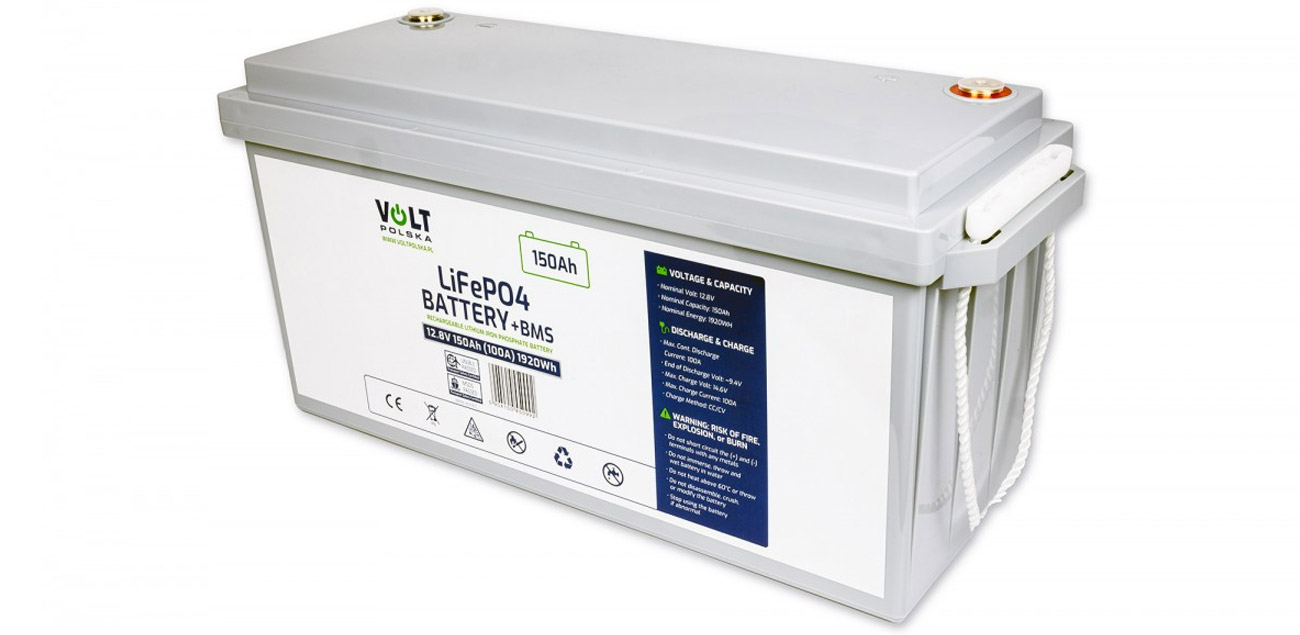 Akumulator LiFePO4 12V 100 Ah (150A)