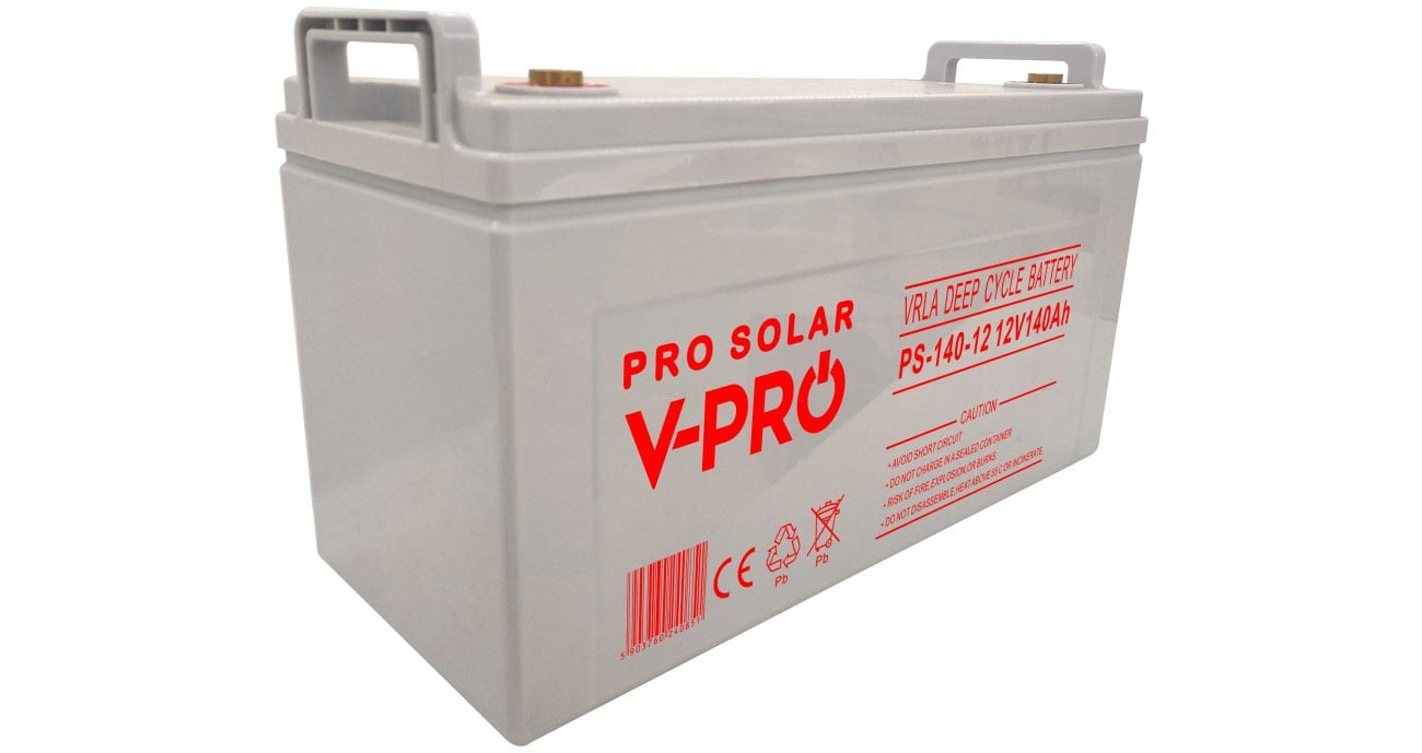 VOLT Akumulator DEEP CYCLE VPRO SOLAR 12 V 140 Ah VRLA
