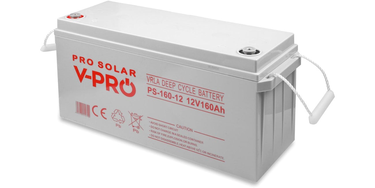 VOLT Akumulator DEEP CYCLE VPRO SOLAR 12 V 160 Ah VRLA
