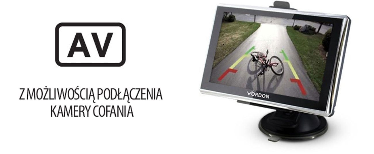 Możliwość podłączenia kamery cofania