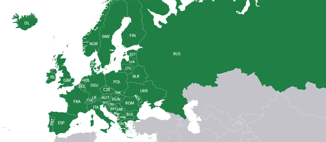 Europos žemėlapiai