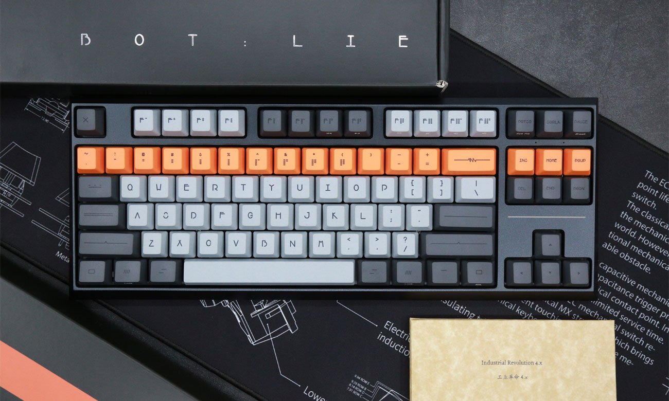 Varmilo VCS87 Cliff Bot: Lie klawiatura mechaniczna