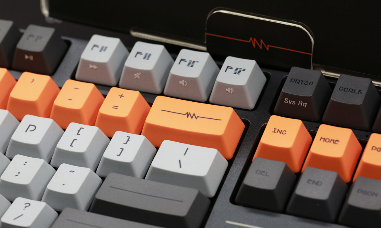 Varmilo VCS87 Cliff Bot: Lie klawisze