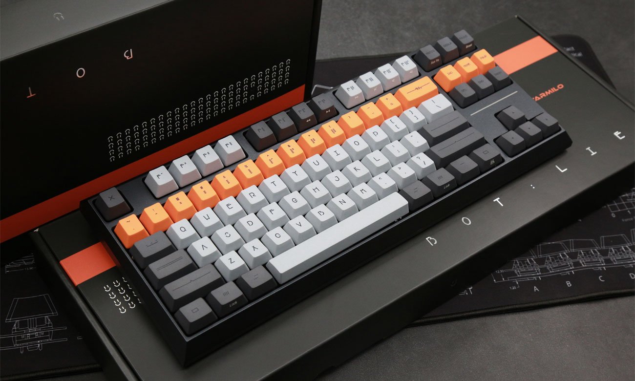 Varmilo VCS87 Cliff Bot: Lie kompaktowy rozmiar