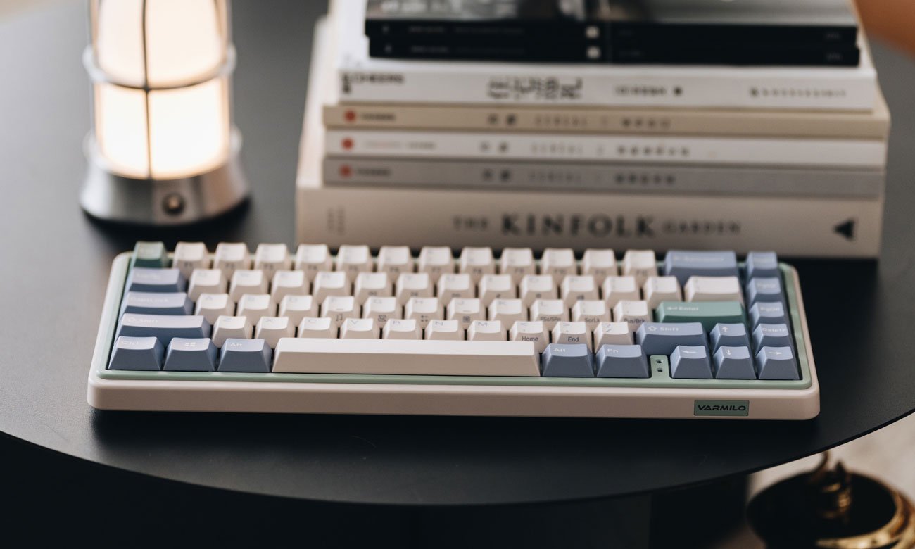 Varmilo Minilo Eucalyptus 67 kompaktowy rozmiar