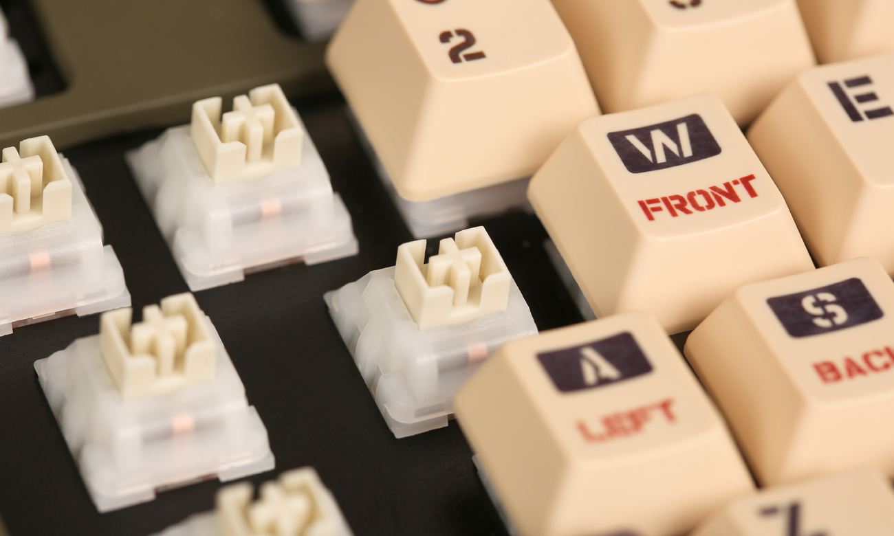 Klawiatura Varmilo VA Series Warrior - Soar przełączniki Gold