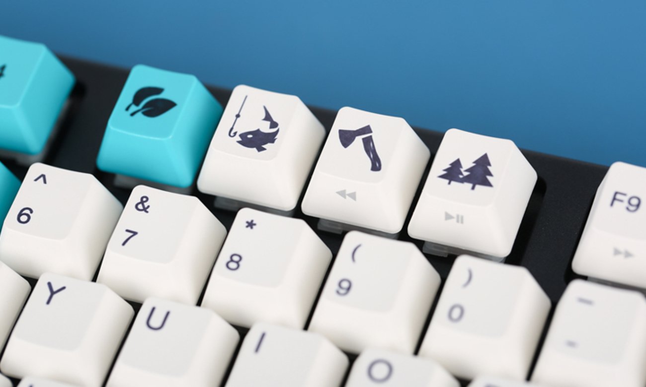 Varmilo 87 Summit R1 klawisze