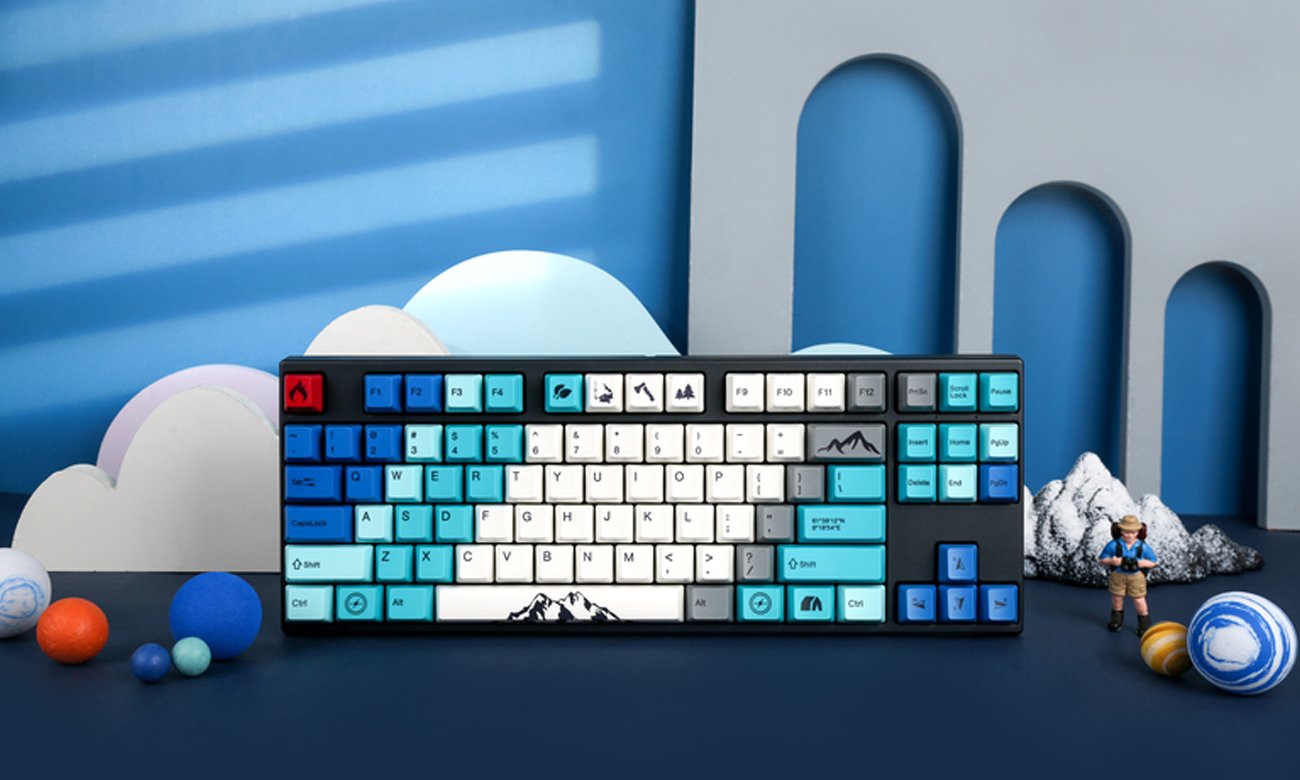 Klawiatura Varmilo 87 Summit R1 Cherry MX Silent Red