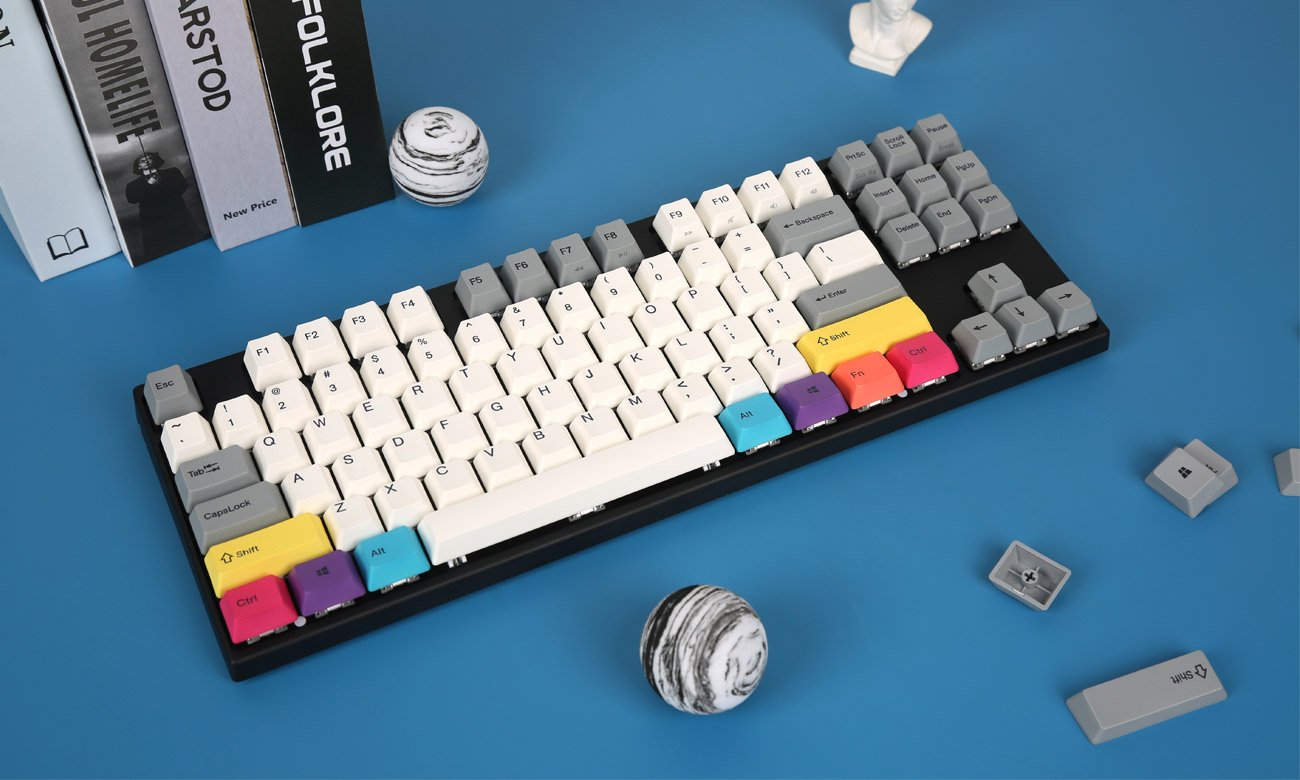 Varmilo VD Series V2CMYK V2 87 Cherry MX Silent Brown