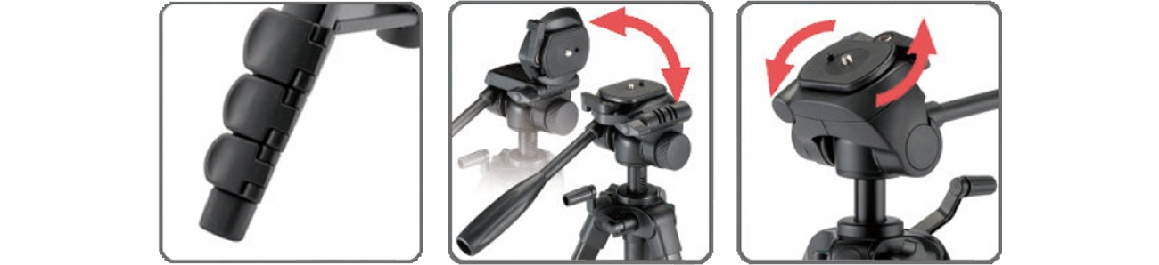 Velbon EX-888 regulacja