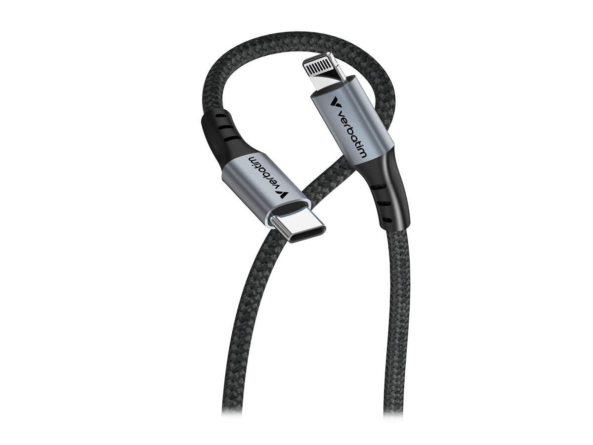 Verbatim Sync & Charge Cable USB-C to Lightning 120 cm złącza