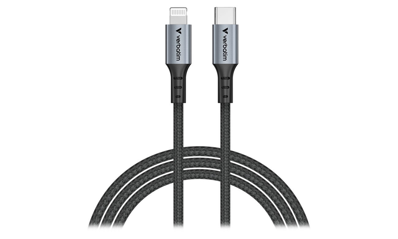 Verbatim Sync & Charge Cable USB-C to Lightning 120 cm