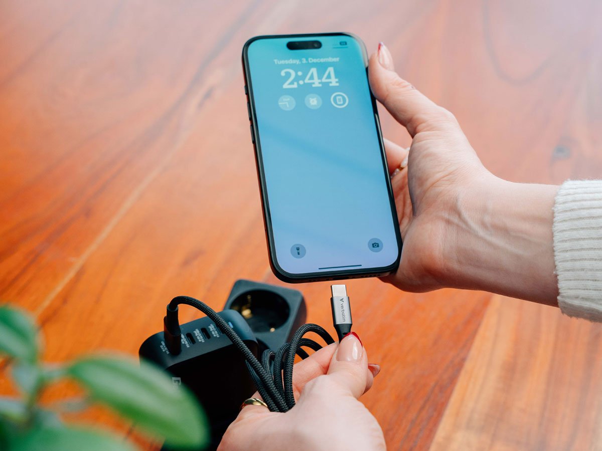 Verbatim Sync & Charge USB C to USB C 100W 120 cm podłączanie