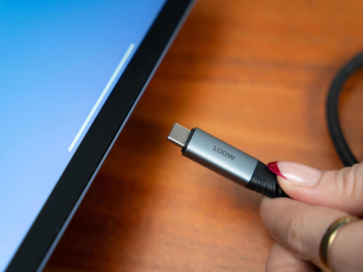 Verbatim Sync & Charge USB C to USB C 100W 120 cm złącze