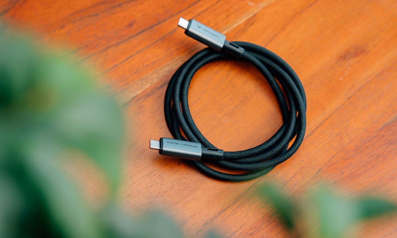 Verbatim Sync & Charge Cable USB-C to USB-C 240W 40 Gbps 120 cm