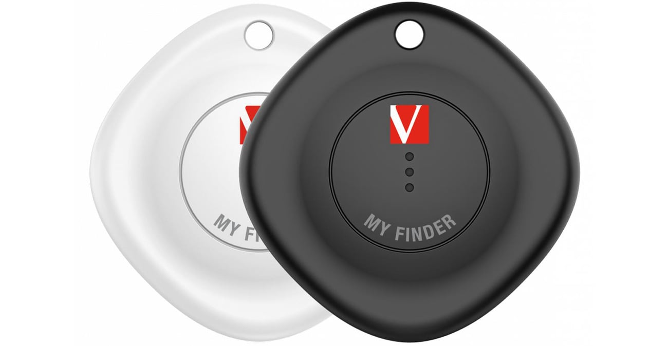 Verbatim My Finder Bluetooth NFC Lokalisator Zweierpack weiß/schwarz