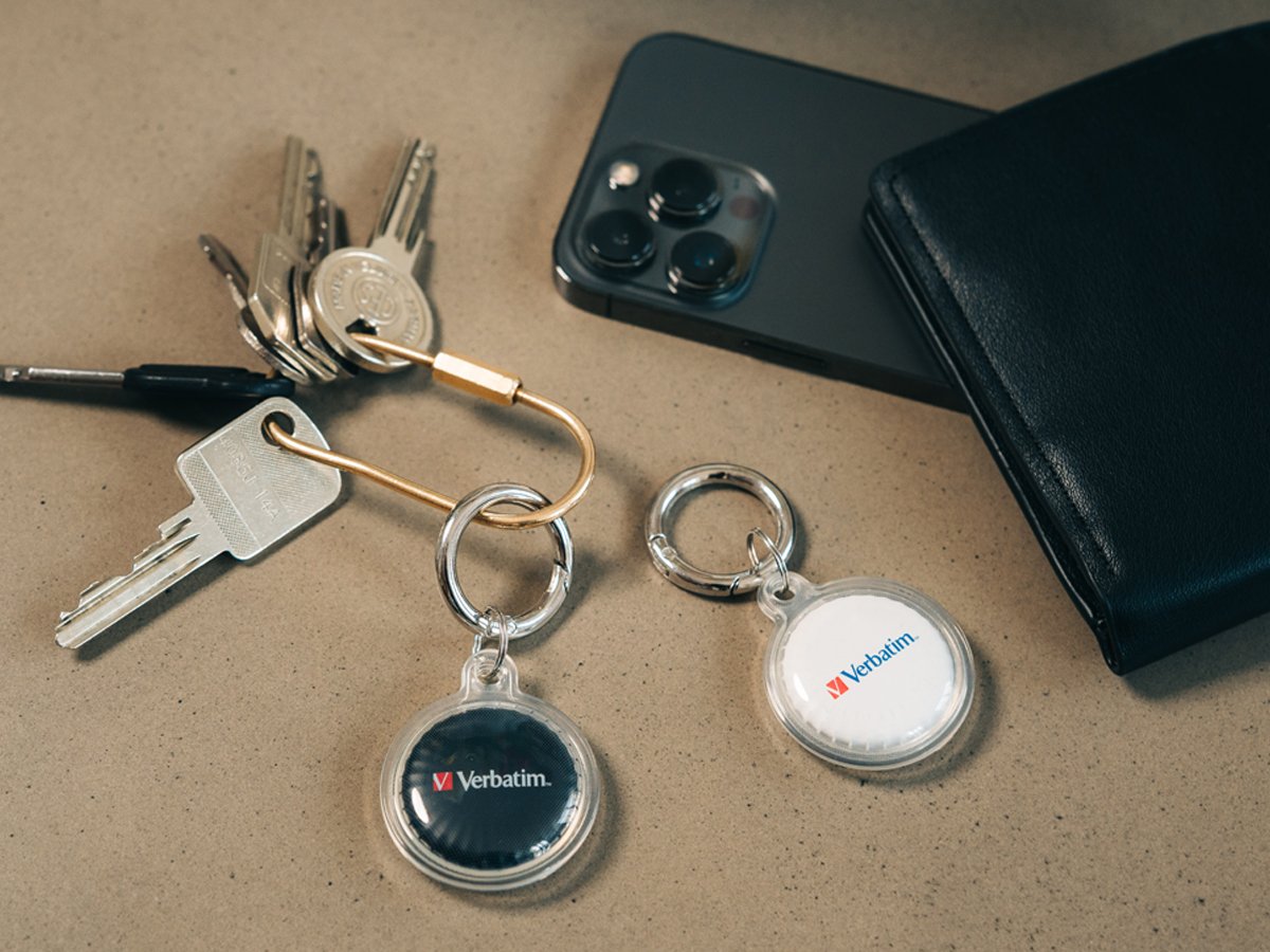 Verbatim My Finder Coin Bluetooth NFC dwupak biały/czarny