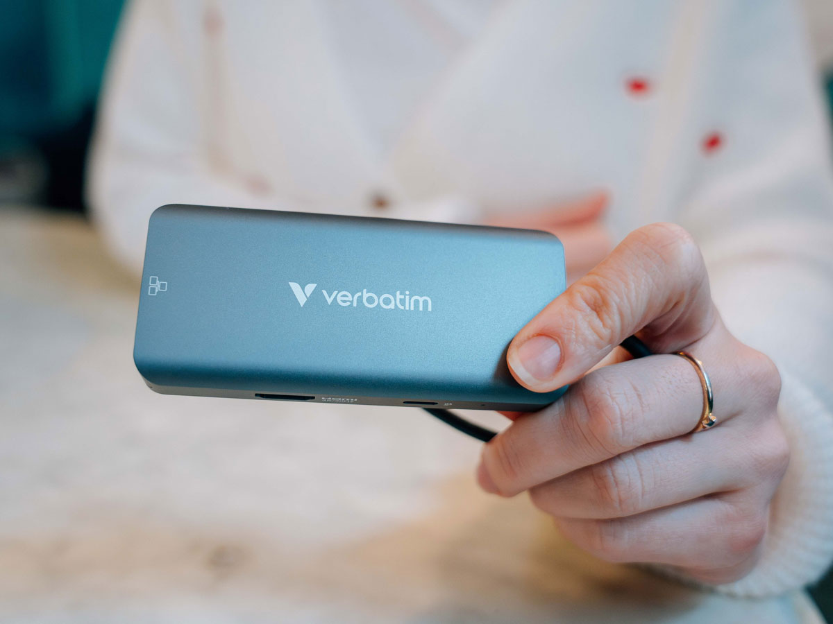 Verbatim USB-C Essentials Multiport Hub 6 Port with RJ45