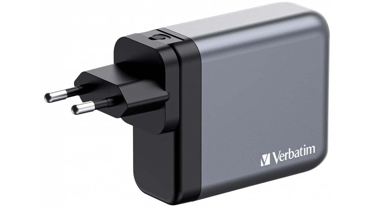 Ładowarka Verbatim GaN 4-w-1 140W