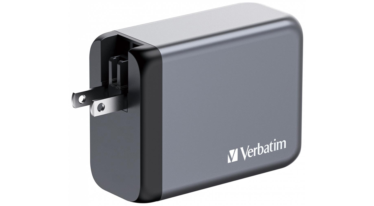 Ładowarka Verbatim GaN 4-w-1 200W wymienne końcówki