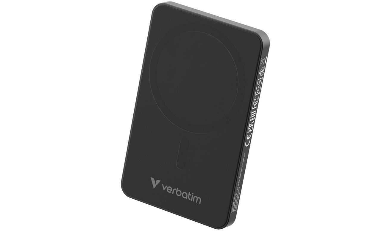 Verbatim Charge ´n´ Go Essentials Power Bank Magnetic Wireless 5000mah