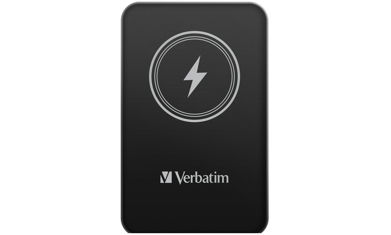 Verbatim Charge 'n' Go Magnetic Wireless Power Bank 5000mAh czarny