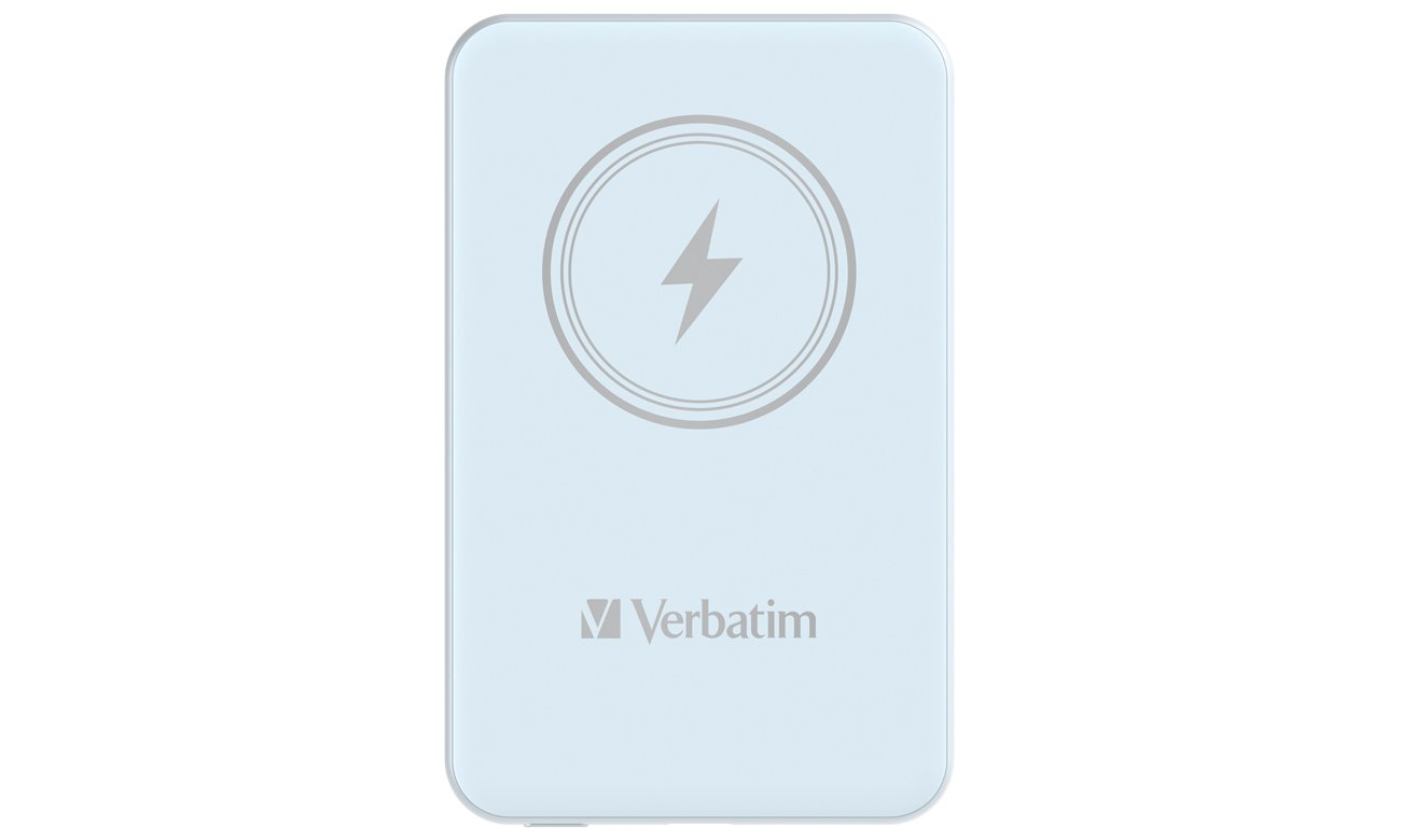 Verbatim Charge 'n' Go Magnetic Wireless Power Bank 5000mAh niebieski
