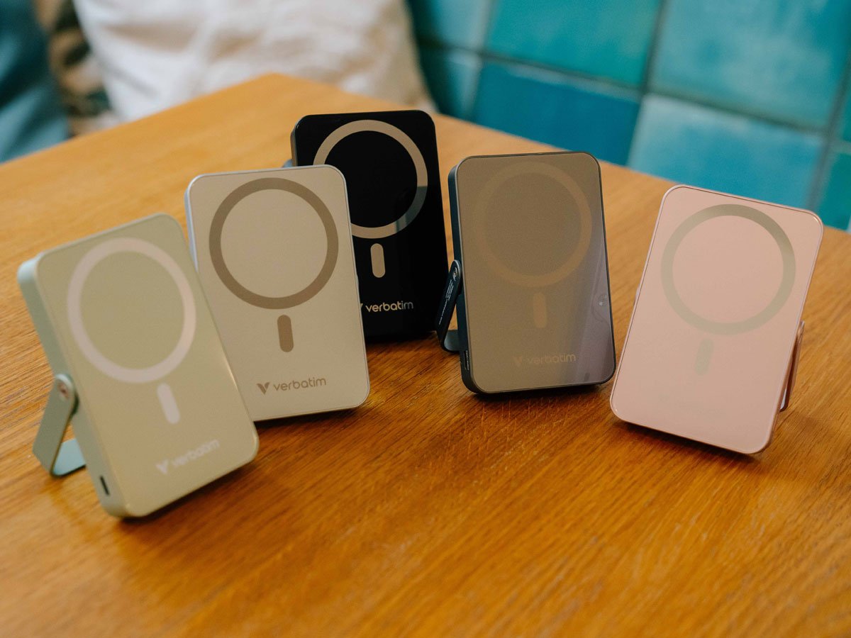 Verbatim Charge ‘n’ Go Power Bank with Stand Magnetic Wireless 10000m