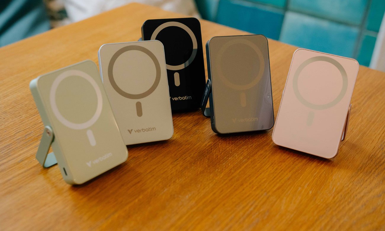Verbatim Charge ‘n’ Go Power Bank with Stand Magnetic Wireless 10000m