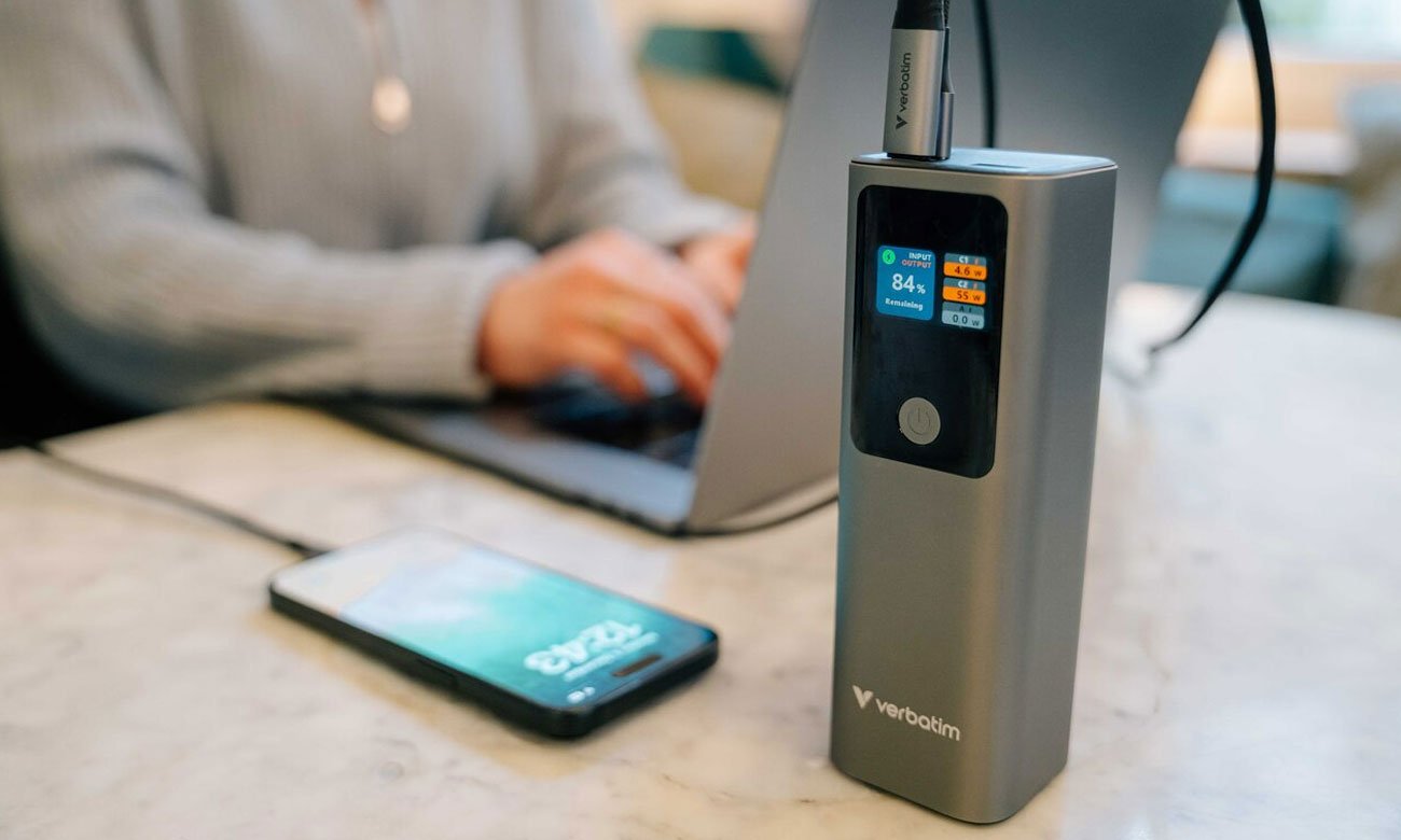 Verbatim Charge 'n' Go Power Bank 27000mAh 183W Grey