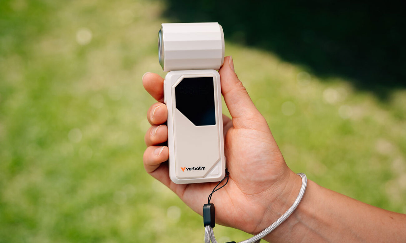 Verbatim Cool’n’Go AirJet Handheld Fan White/Silver