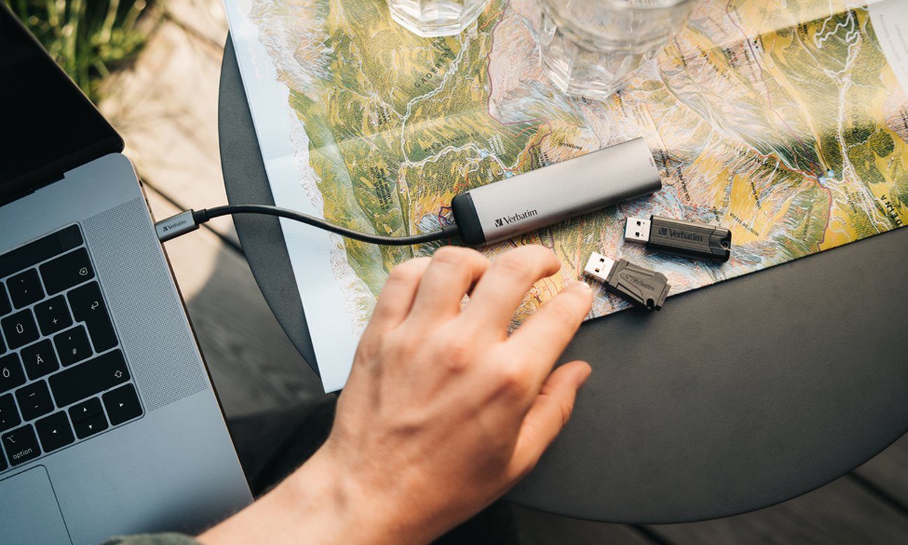 Hub USB Verbatim USB-C wygląd