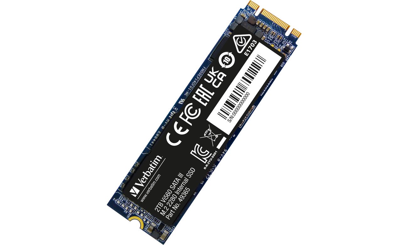 Verbatim 2 TB M.2 SATA SSD Vi560 S3