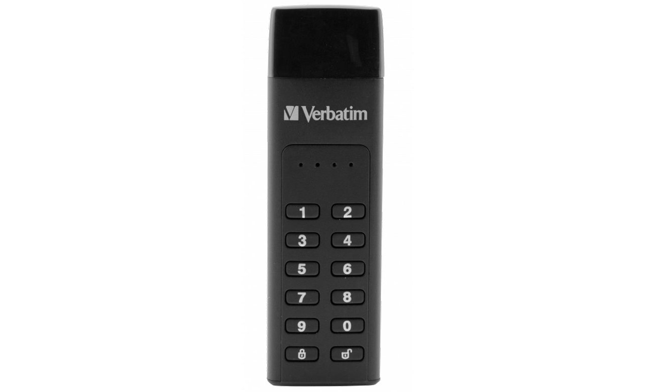 Pendrive Verbatim 64GB Keypad Secure USB-C 3.0