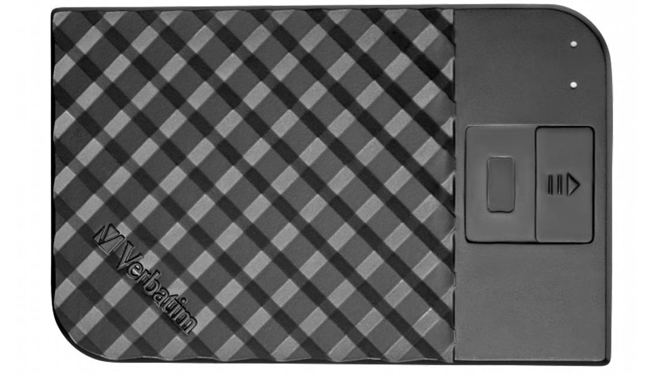 Dysk zewnętrzny HDD Verbatim Executive Fingerprint Secure Czarny - Widok ogólny