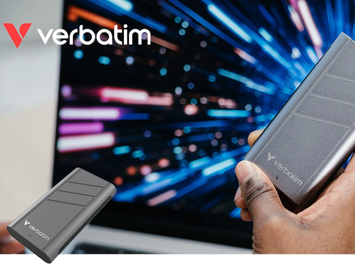Dysk zewnętrzny SSD Verbatim TurboMetal SSD USB4 - Grafika lifestyle