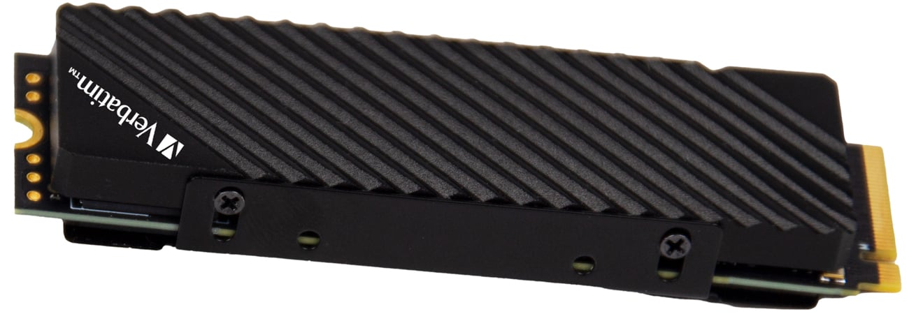 Dysk SSD M.2 PCIe NVMe Verbatim Vi7000G Heatsink 1 TB - Widok ogólny