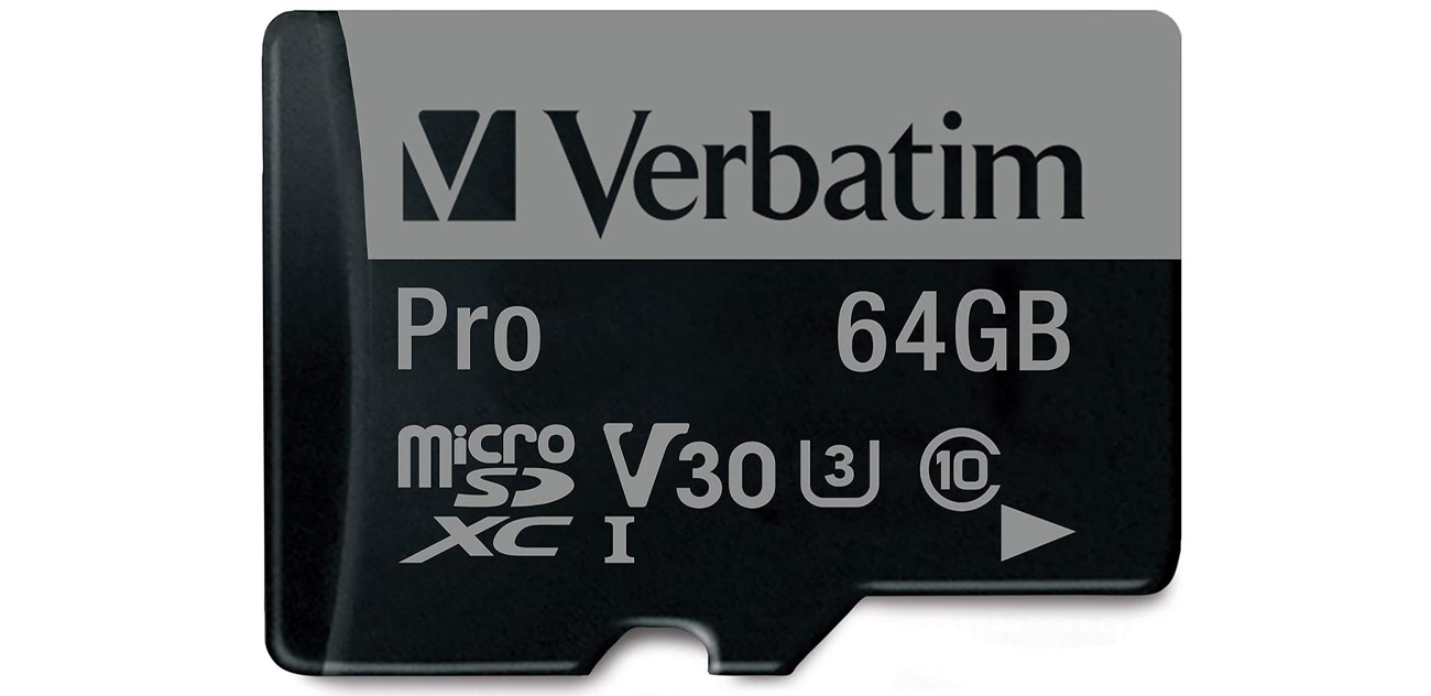 Verbatim 64GB microSDXC Pro 90MB/s Speicherkarte