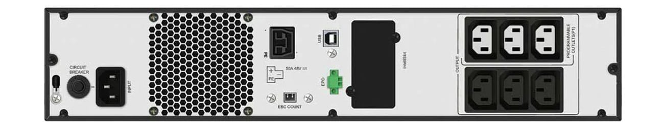 Vertiv EDGE widok z tyłu