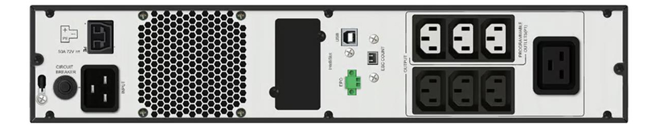 Vertiv EDGE widok z tyłu
