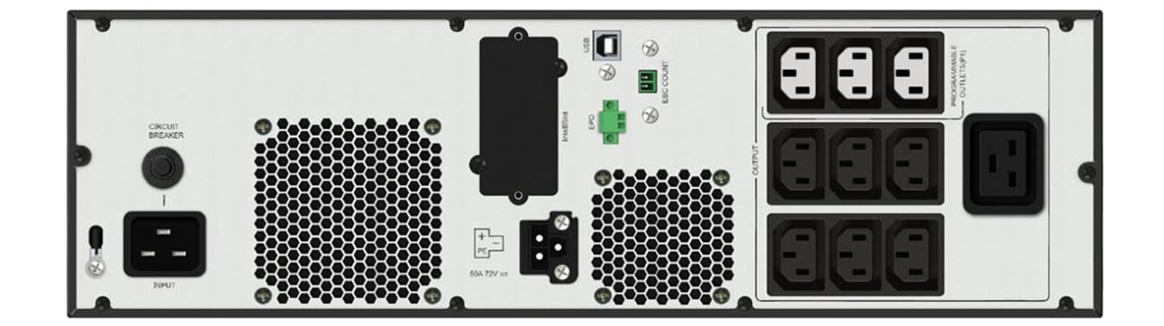 Vertiv EDGE widok z tyłu